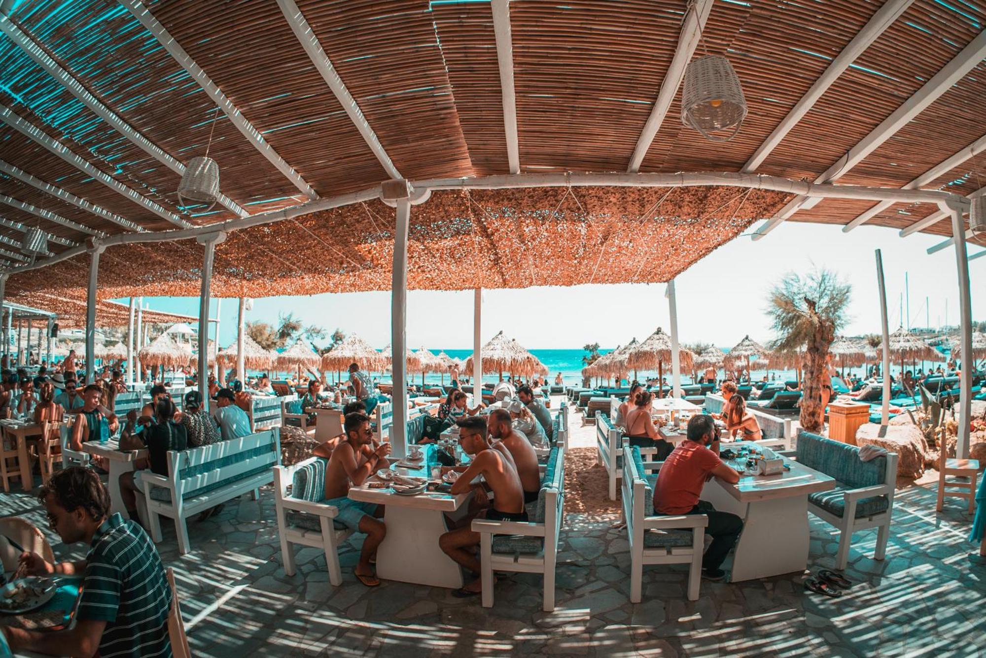 Paradise Beach Camping Platys Gialos  Exterior foto