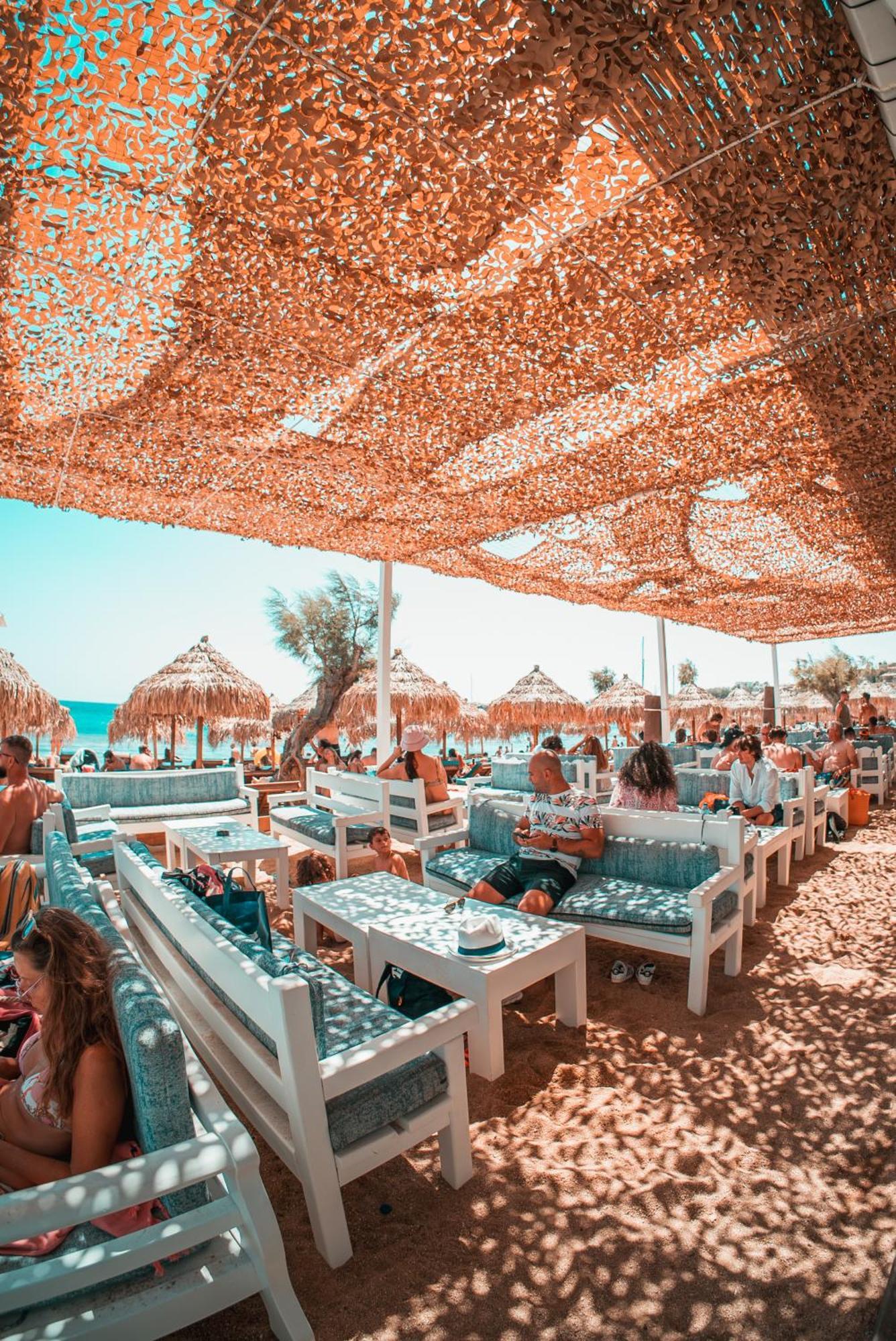 Paradise Beach Camping Platys Gialos  Exterior foto