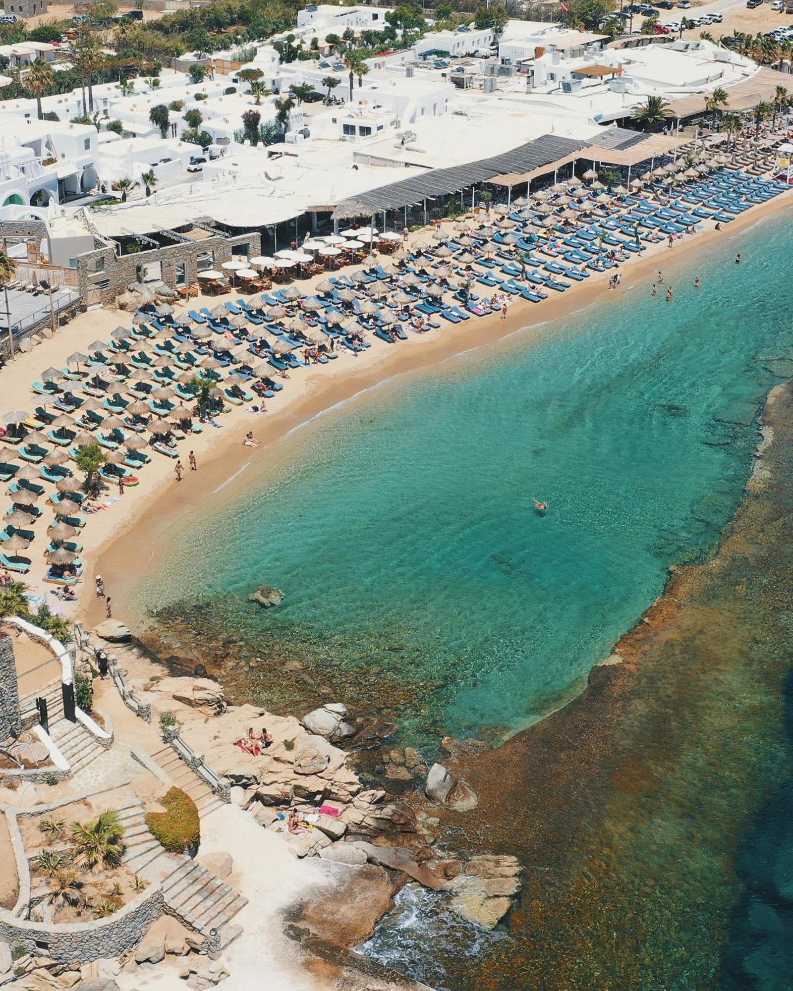 Paradise Beach Camping Platys Gialos  Exterior foto